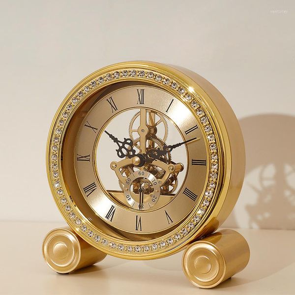 Relógios de mesa Creative Kitchen Alarm Clock Nixie Antique Mesa de Escritório de Escritório Digital Digital Ornamento 50zz