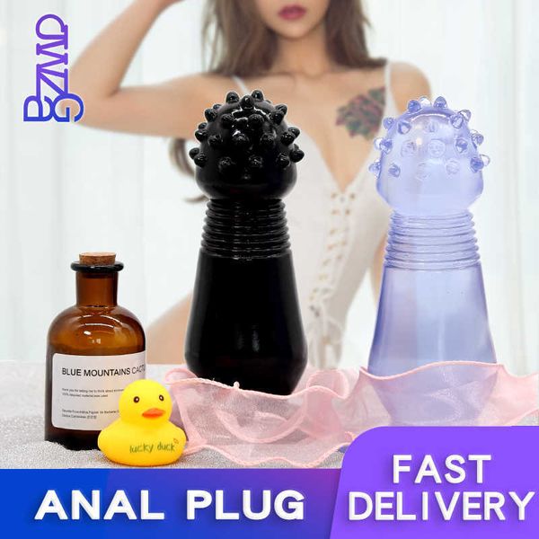 Itens de beleza plugue anal anal massageador de pr￳stata Sexy Products estimulador vaginal com brinquedos sensuais de ot￡rio forte para homem e mulher masturbador de buttplug