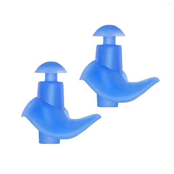 Set di accessori da bagno Tappi per le orecchie a vite in silicone Comodo nuoto impermeabile per adulti per piscina con acqua Doccia Balneazione Surf Snorkeling E