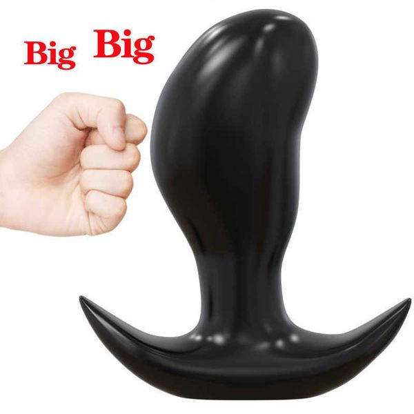 Articoli di bellezza Super Big Anal Plug Large Butt Expander Fisting Stimolazione dell'ano vaginale Dilatatore Enorme Buttplug Giocattoli sexy per adulti Per uomo Donna