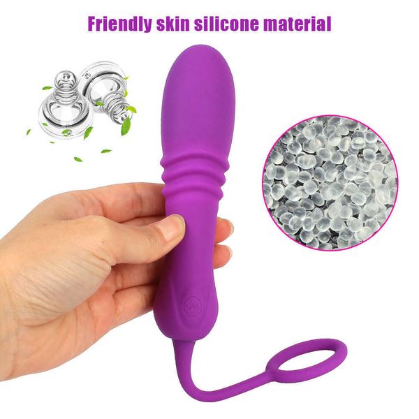 Itens de beleza 8 velocidades vibrador telescópico ovo de controle remoto sem fio vibrador para mulheres pular ovos empurrando calcinha massageador vaginal feminino