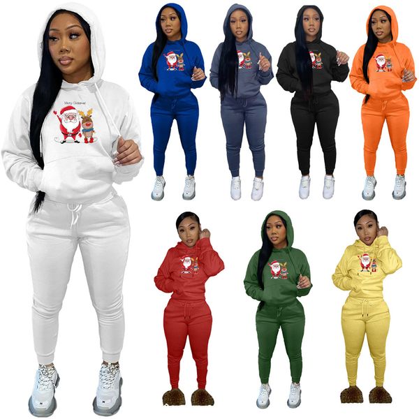 2024 Designer-Fleece-Trainingsanzüge für Damen, Jogginganzug, lässige Weihnachts-Hoodies, 2-teiliges Set, Damen-Outfit, Langarm, Herbst- und Winterkleidung, Großhandel, Bulk-Kleidung 8911