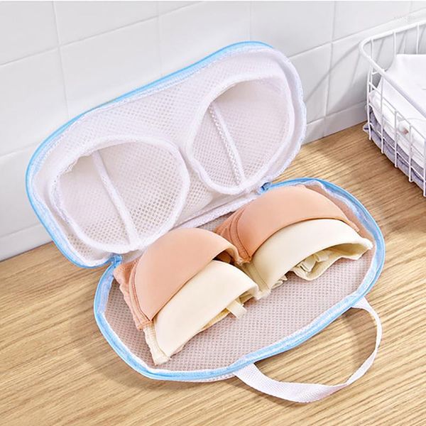 Bolsas de lavanderia lavar máquina de lavar lavagem especial Brassiere Bolsa anti-deformação Mesh de malha de malha de roupas íntimas de limpeza