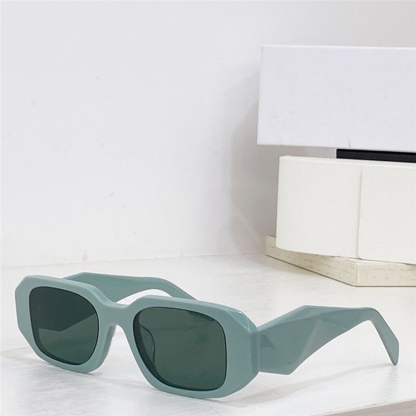 Novos óculos de sol de grife masculino 17w 17ws para homens, mulheres, óculos de sol para mulheres, lentes de proteção UV400, design aparado, óculos kanturo, óculos vehla, óculos de sol verdes