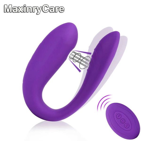 Itens de beleza Vagina sucking vibrador para casais u forma bendable clitóris g de ponto g sucker masturbação brinquedos eróticos para adultos