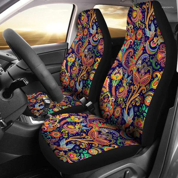 Coprisedili per auto Colorati ed eleganti Decor Coppia 2 accessori di protezione anteriore