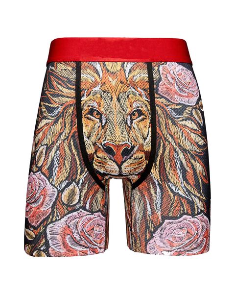 Designer-Shorts Herren-Boxer-Unterwäsche, sexy Unterhose, geometrisch bedruckt, Neuheit, Baumwolle, Hip-Hop-Unterwäsche, Mode, Luxus-Marken-Boxershorts, 12 Stile, Größe L-4XL, Schwarz, Rosa