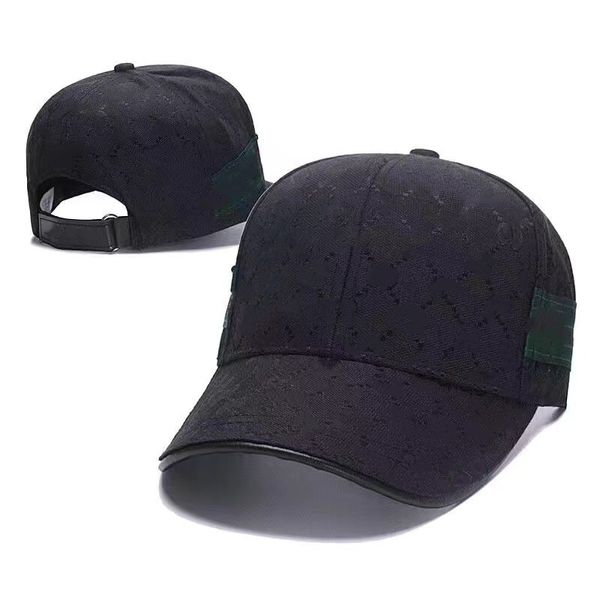 2023 Дизайнерская бейсболка мода Mens Mens Mens Sports Sports Hat Регулируемая размер