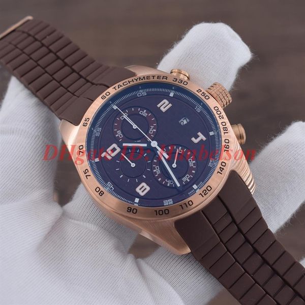 Novo relógio automático Men Watches Relógios de máquinas esportivas de moldura preta em relevo Luxusuhr Bandel Braze Metal Bracelet Watches 43216p