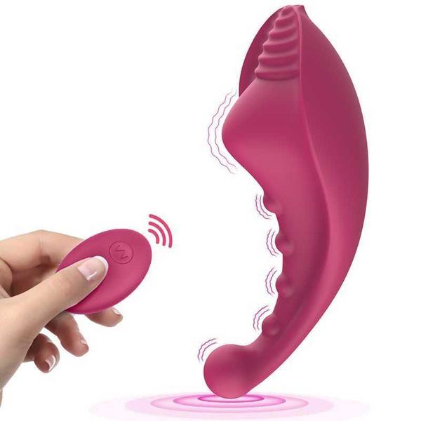 Beauty Items HMOON 10 Vibrationsmodi, kabellose Fernbedienung, springendes Ei, unsichtbar, mit Schattenmaske, Vibrator, Masturbator für Frauen