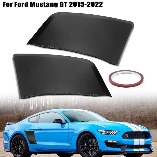 Fender traseiro para Ford Mustang GT 20 15-2022 Painel Late Body Scoops Frame Tampa Acessórios externos do carro