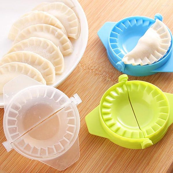 Backenwerkzeuge DIY Kochen Einfache Knödelform Einfaches Kunststoffwerkzeug Jiaozi Maker Gerät Küche Teigpresse Pie Ravioli