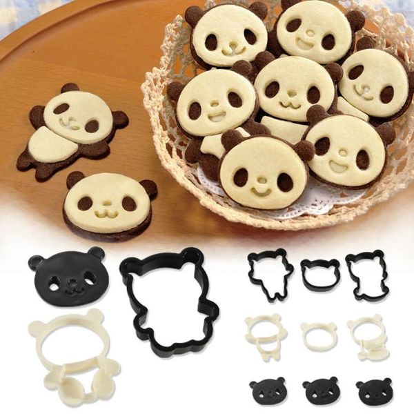 Backformen Ausstecher Schöne Pandaform für Kuchen Sugarcraft Keks Käse Werkzeuge