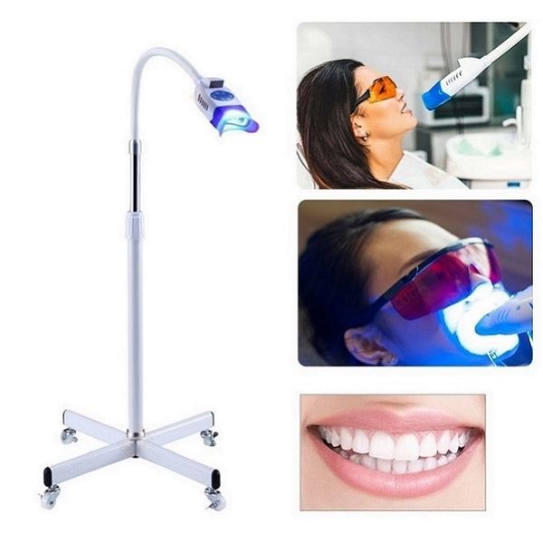 Mundhygiene Dental Mobile Ausrüstung Zahnaufhellung LED-Leuchten Bleaching-Beschleunigersystem Verwenden Sie eine Lichtaufhellungs-Zahnlampenmaschine