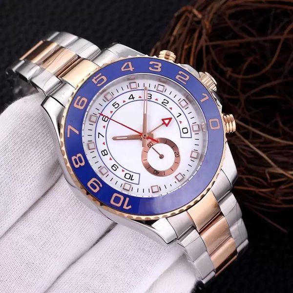 U1 Top AAA Luxury Watches for Men Other Langlaoqinlish Green Green Ghost Ghost Mechanical Daytonas Log semanal de Yacht KangkastuoFly Wheel Designer Relvadores de pulso