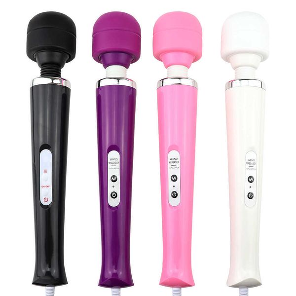 Itens de Beleza CEN8 Frequência 220V Em Linha Super Grande AV Vibradores Stick Feminino Massageador de Ponto G Estimulador de Clitóris Brinquedos Sensuais Adultos para Mulheres