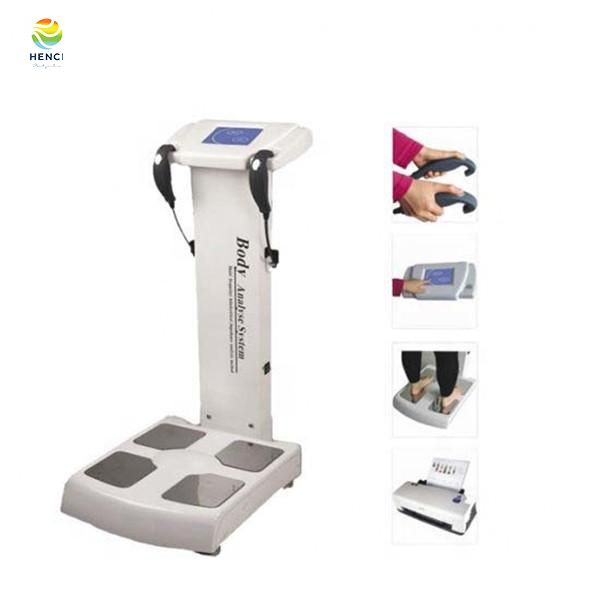 Analizzatore completo del corpo per fitness Analizzatore di composizione del corpo umano Gs6.5b Analizzatori di grasso professionali con stampante