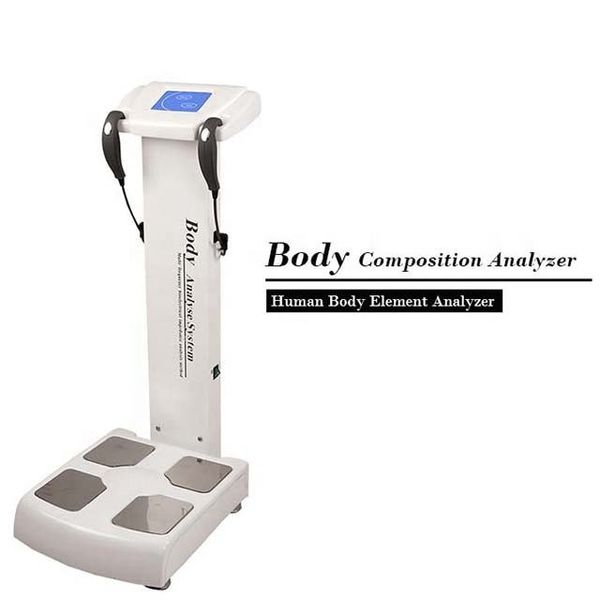 Analisador de gordura corporal digital Electronic BMI Handheld Corpos Monitor de gorduras com relatório de impressão portátil multifuncional para perda de gordura