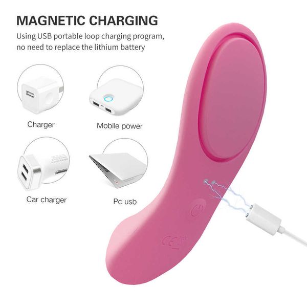 Articoli di bellezza Telecomando Magnetico Panty Vibratore Usura Massaggio clitorideo Stimolatore Strumento di masturbazione femminile Macchina sexy Giocattolo per adulti per donna