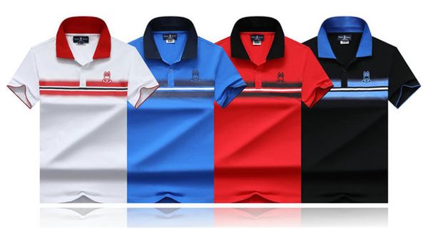 Polo stilista da uomo Polo da uomo italiano di lusso Abbigliamento firmato Maniche corte Moda T-shirt estive M-3XL #01