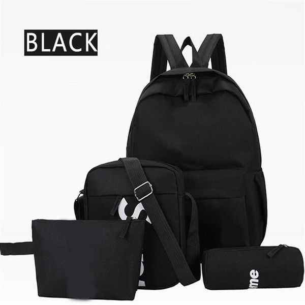 Männer und Frauen Rucksack weibliche koreanische Version des neuen College Wind Rucksack Campus Freizeit Wild High School Studen234D