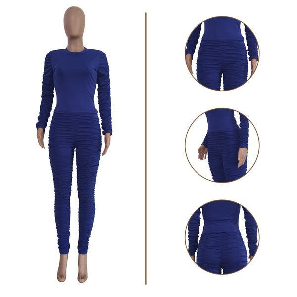 Nouveau gros automne hiver survêtements femmes vêtements pull sweat haut et pantalon deux pièces ensembles correspondant survêtements tenues décontractées en plein air Jogger costumes 8735