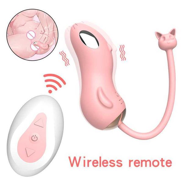 Articoli di bellezza Telecomando Kegel Scosse elettriche Palline vaginali per donne Stimolazione del clitoride Vibratore Giocattolo sexy Masturbazione femminile Uovo vibrante