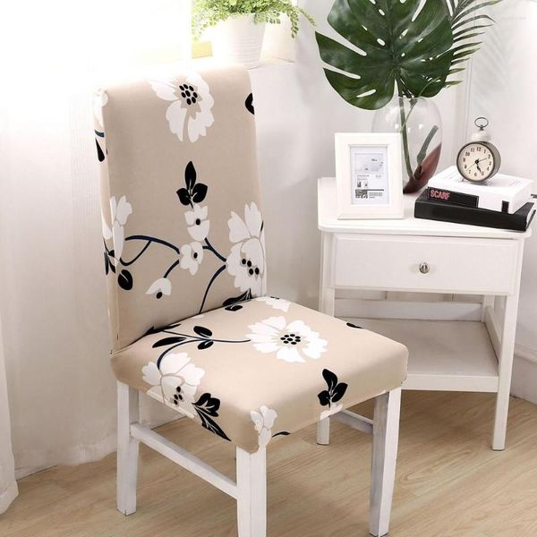 Sandalye kapsarlar Streç yemek kapağı Makinesi Yıkanabilir Restoran Düğünler İçin Yatılabilir Restoran Ziyafet Katlama El Kaplama Koltuk Slipcover 1 PC