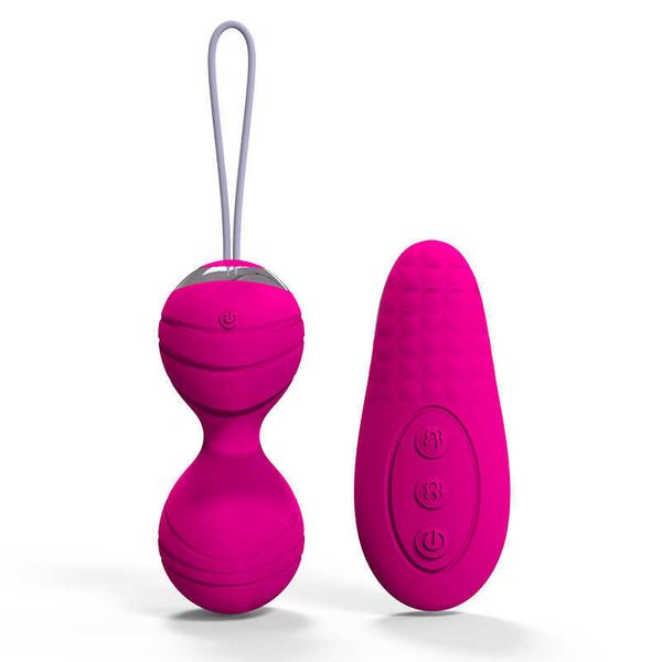 Schönheit Artikel 10 Geschwindigkeit Fernbedienung Kegel Ball Vaginal Enge Übung Vibrierende Eier Geisha Ben Wa Vibrator sexy Spielzeug für Frauen