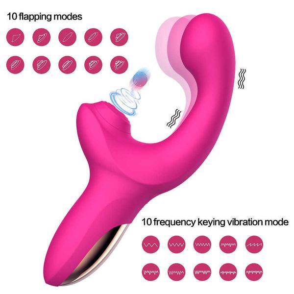 Articoli di bellezza 20 modalità Vibratore per succhiare il clitoride Vuoto Stimolatore del clitoride Potente Dildo Masturbazione Mimica Dito Dimenamento Giocattoli sexy per le donne