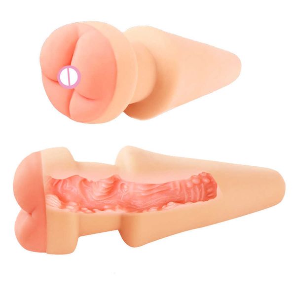 Itens de beleza shop sexy plug enorme bunda com fake bunda anal dildo dilator adulto brinquedos machos inserir design hollow unisexy masturbador