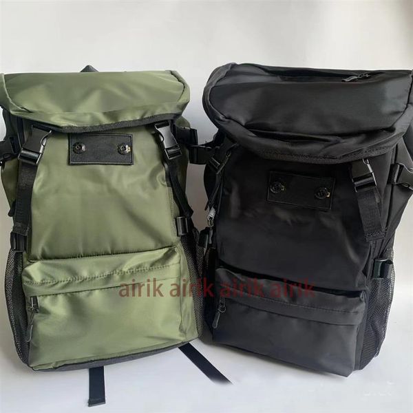 Новый дизайнерский раздел 6 Стоун Новый поп -пакет с двойным плечом мужская и женская портативная школьная сумка для мужчин рюкзак рюкзак 317o