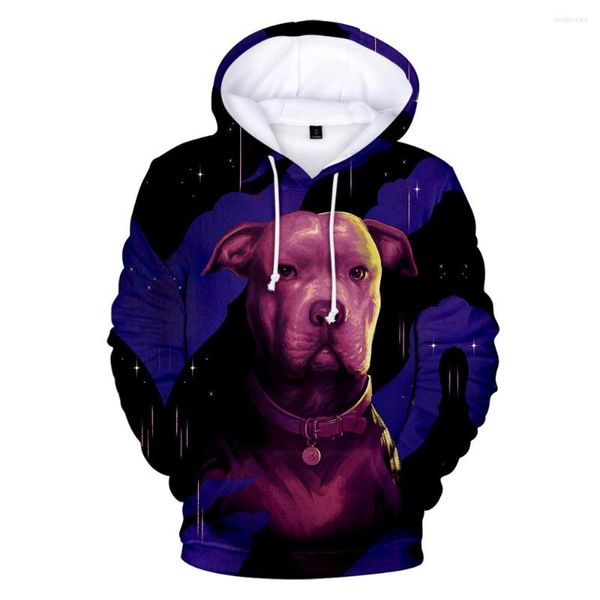 Moda masculina Moda 3D Impresso John Wick e Dog Men/Women Sorto Sweatshirt Designer de marca de outono com capuz 3 roupas