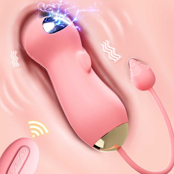 Articoli di bellezza Vibratore telecomandato senza fili Uovo per donne Stimolatore clitoride vaginale Giocattolo sexy Adulti 18 Massaggio femminile con fica Palline vibranti