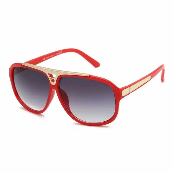 Designer-Mode-Sonnenbrille, rund, schwarzer Metallrahmen, dunkle Glaslinsen, für Herren und Damen, bessere braune Gehäuse