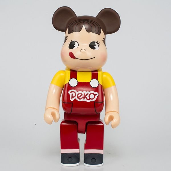 Presente a quente Objetos decorativos Figuras 28cm 400 Bearbricks para Ka Action Figures Blocos de desenhos animados Bear