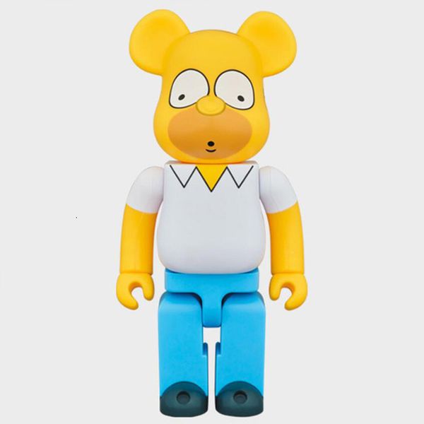 Designer decorativo per la vendita calda Oggetti regalo Figurine 28 cm 400 Bearbricklys per ka action figures fumetti blocchi orso bambole in pvc da collezione da bambola da collezione