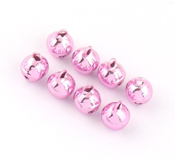 Partyzubehör Jingle Bells, dekorativer Weihnachtsklang, Ornamentperlen, Charm-Anhänger, Schmuckherstellung, 8 mm