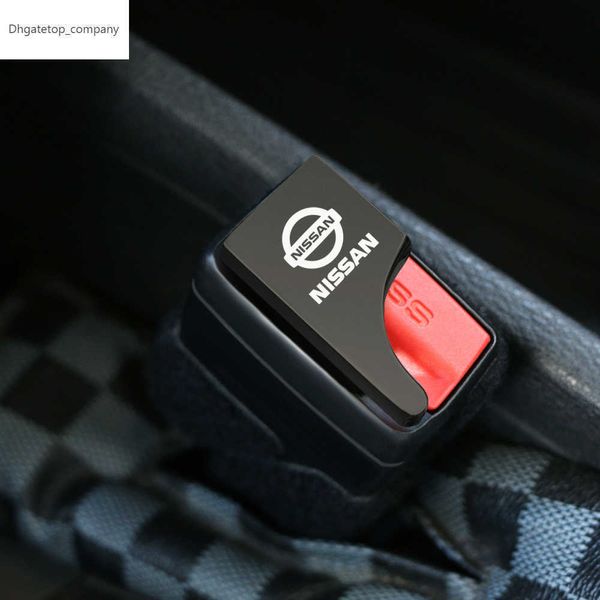 Per Nissan Nismo x-trail Qashqai Tiida Teana Juke accessori fibbia della cintura di sicurezza per auto nascosta 1 pz