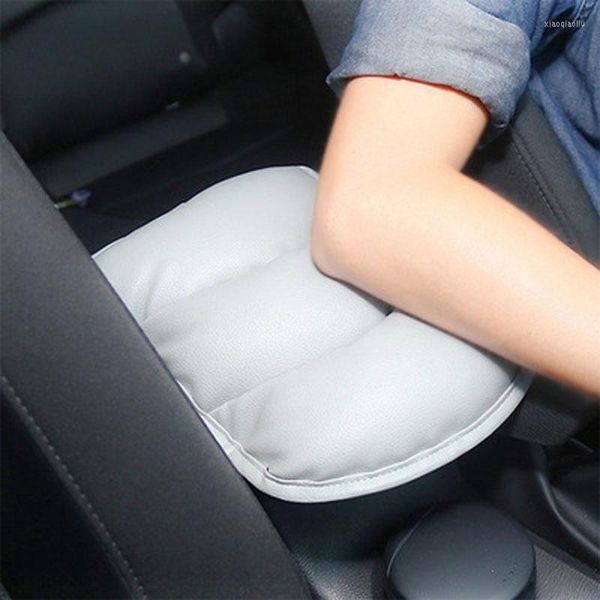 Coprisedili per auto Braccioli universali Console centrale Bracciolo Box Pad Custodia protettiva Tappetini in morbida pelle PU Cuscino