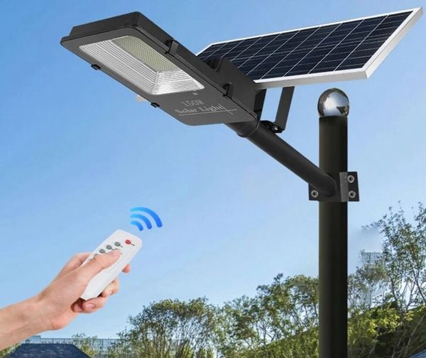 60W-300W LED Solar Straßenlaterne Lampe Lichter Beleuchtung Dekoration Energiesparendes Stromsystem Home Produkte Sensor Tragbare Gartenwandleuchte