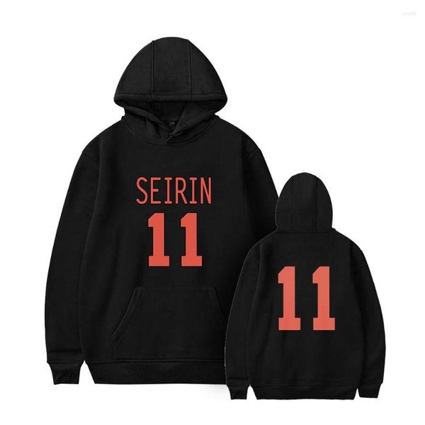 Hoodies masculino Hoodie moletom de basquete Kuroko 2022 Pullover de inverno Moda masculina feminina