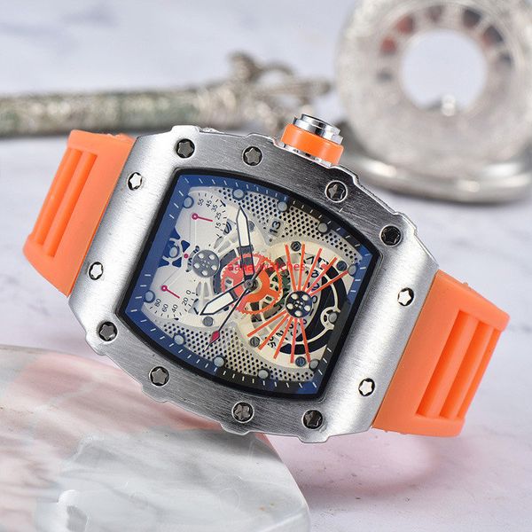 2023 Watch Luxury Watch Casual Automatic Calendar Men's Watches Спортивные квартальные хронограф Закон