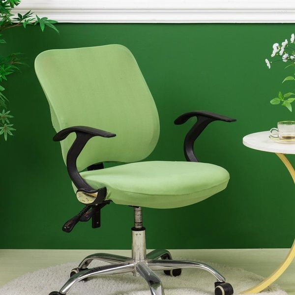 Крышка стула в офисное кресло набор компьютерного геймера с разделением сиденья, протектор эластичный растяжка, скользящий скользкий.