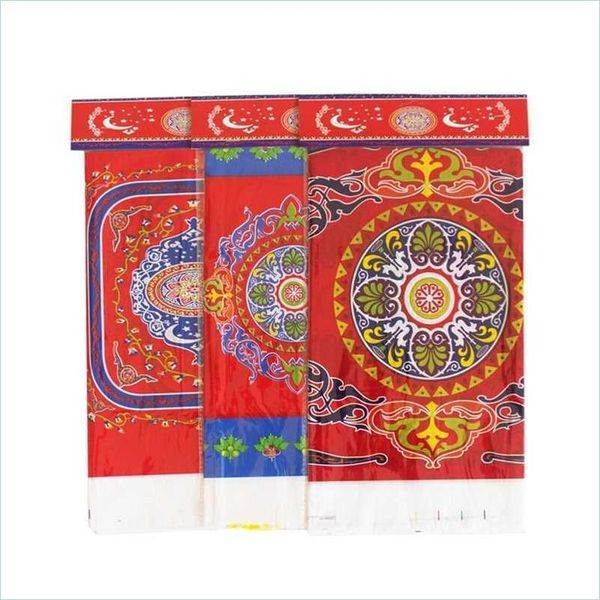 Tischdecke Muslim Antependium PE Kunststoff Tischdecke Eid Al Fitr Mezi Festival Ramadan Arrangement Dekorieren Klassische Fabrik Direc Dhi5F