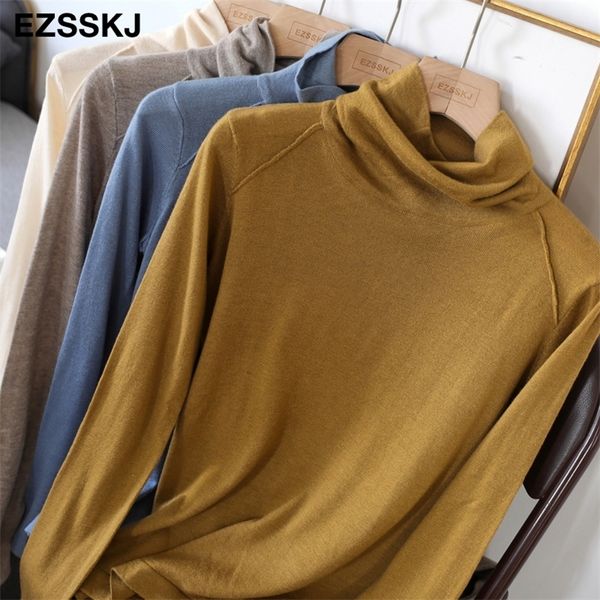 Super Soft Cashmere Turtlenneck Pullovers