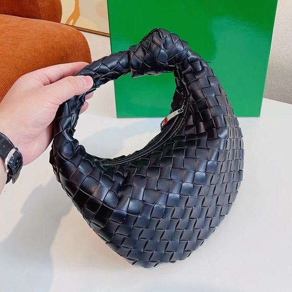 Designer Donna Pelle Tessuto Jodies Mini Pochette Italia Luxury Brand B Borse con manico superiore Lady Knitting Hobo Evvning Borsa Luxurys Designer Borse