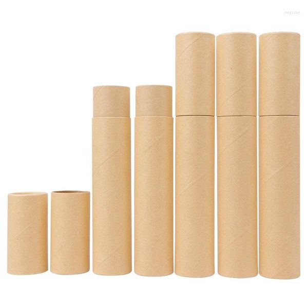 Embrulho de presente 10pcs kraft papel de papel criativo