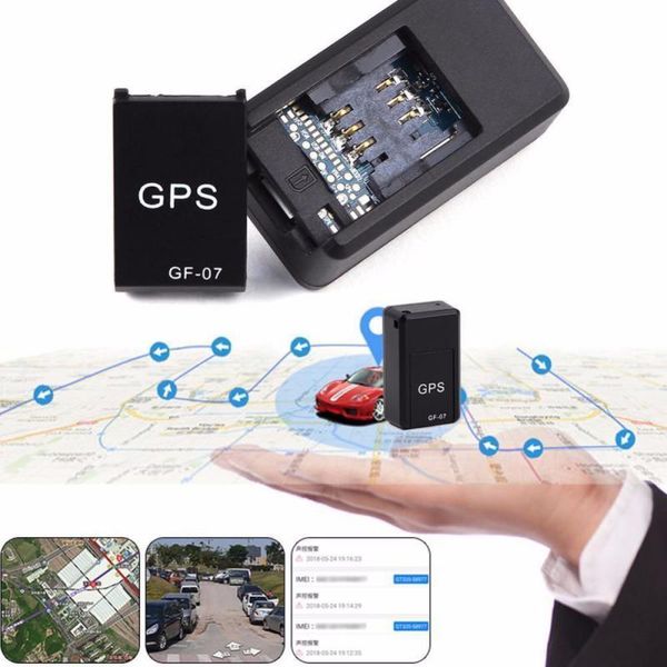 Altre elettroniche GF07 Mini GPS Tracker Il dispositivo di ascolto Localizzatore remoto per veicoli per bambini Bug di registrazione audio Smart Tag Tracking Quad Band 221101