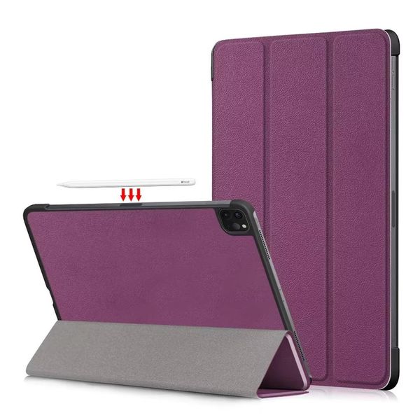 Funda Custodie in pelle per il nuovo Ipad Pro 11 2022 2021 Custodia Slim PU Custodia protettiva per PC Tablet Smart Auto Sleep Wake Function